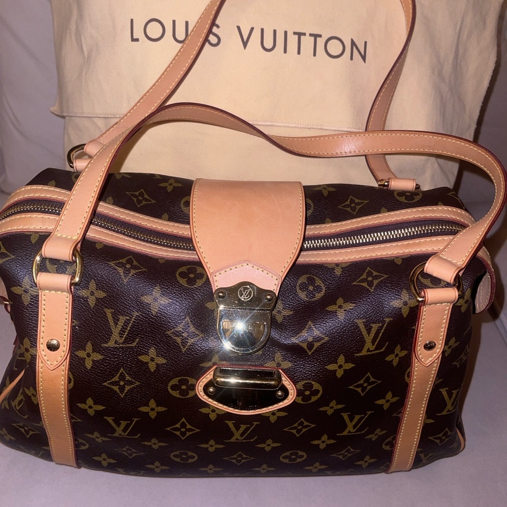 Louis Vuitton Stressa Handbag Monogram Canvas GM (Prestine) - Picture 13 of 16